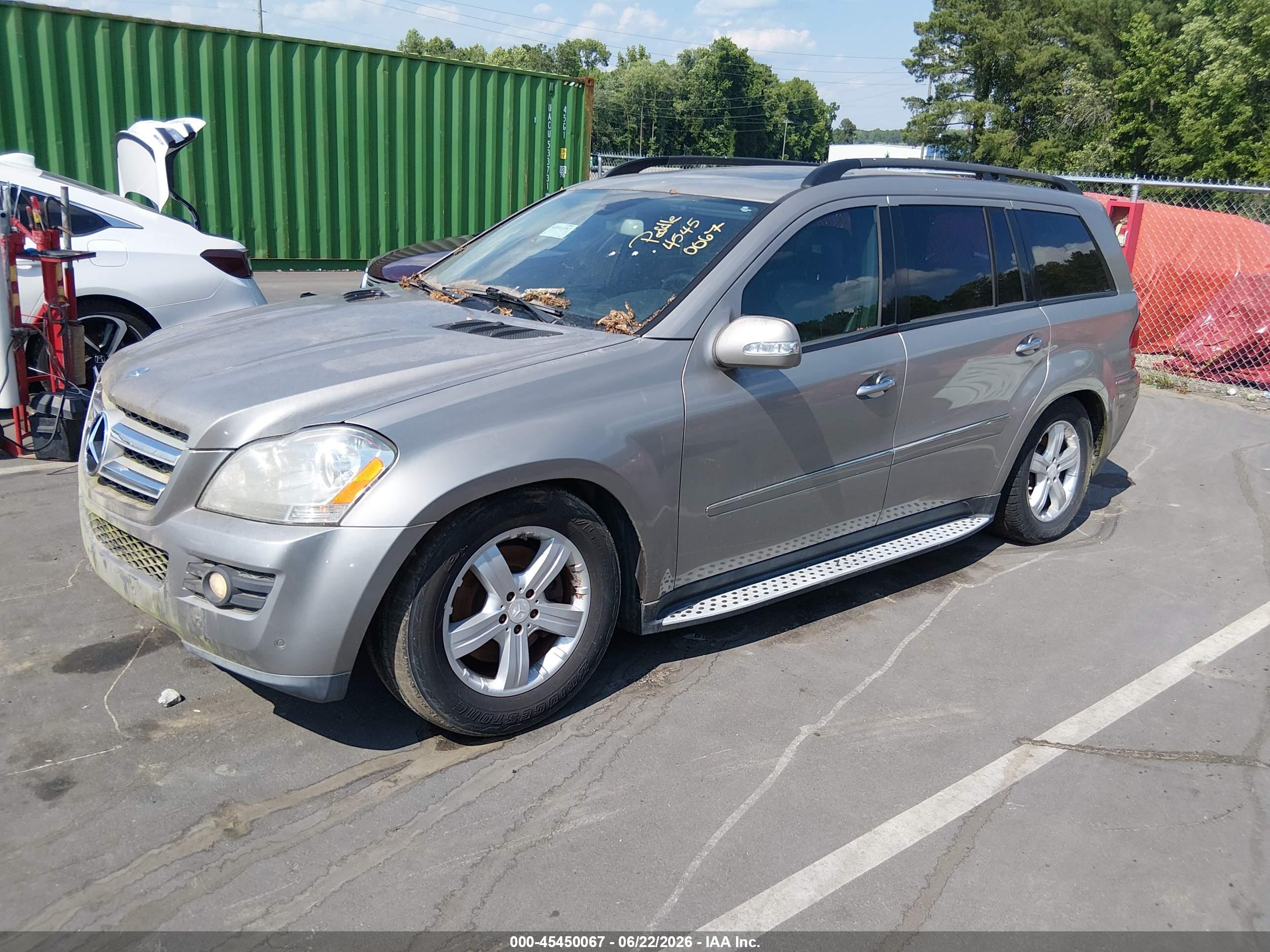 2008 MERCEDES-BENZ GL-CLASS GL450 4 MATIC
