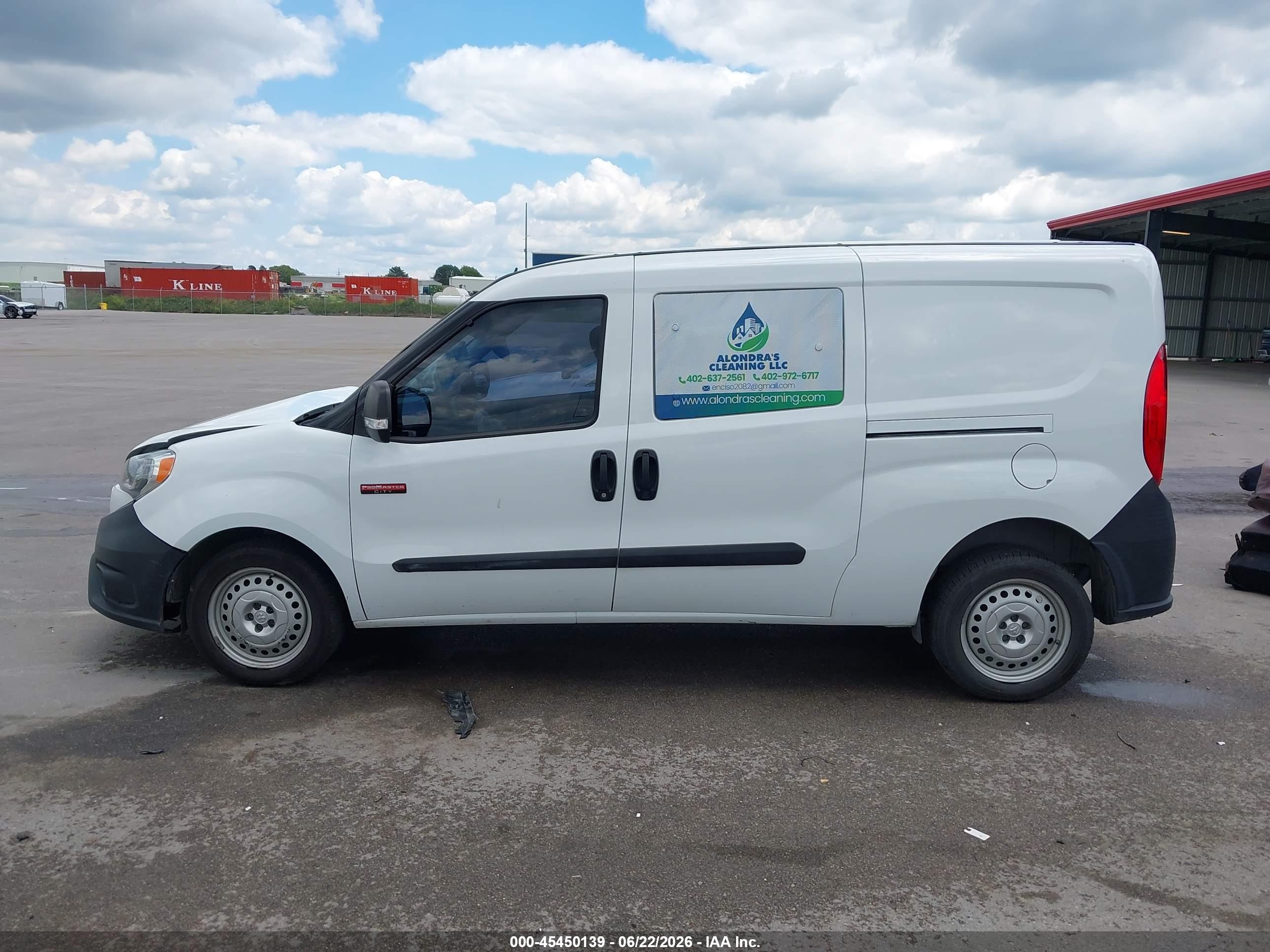 2020 RAM PROMASTER CITY TRADESMAN