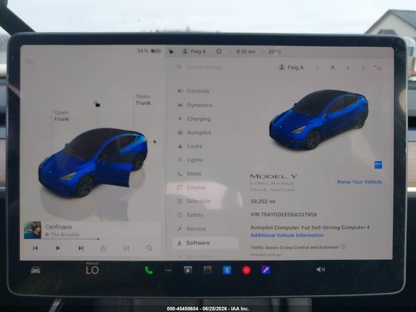 2025 TESLA MODEL Y