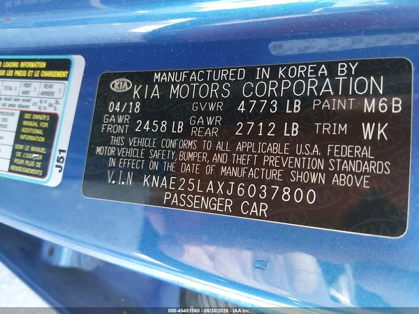 2018 KIA STINGER PREMIUM