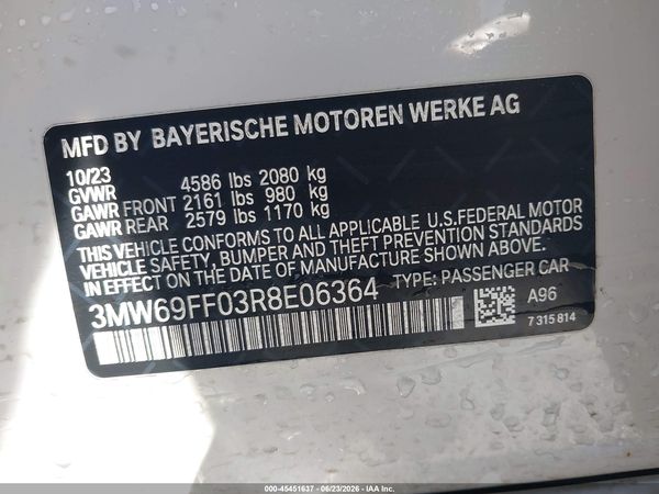 2024 BMW 330I