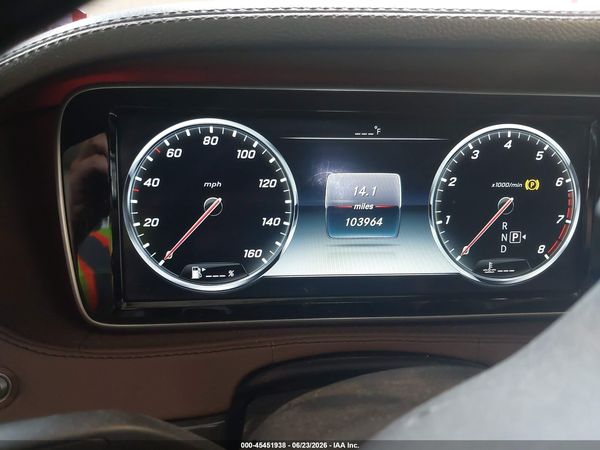 2015 MERCEDES-BENZ S 550 S550