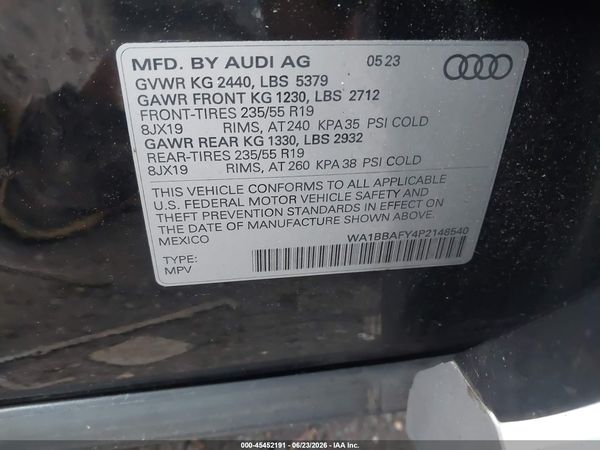 2023 AUDI Q5