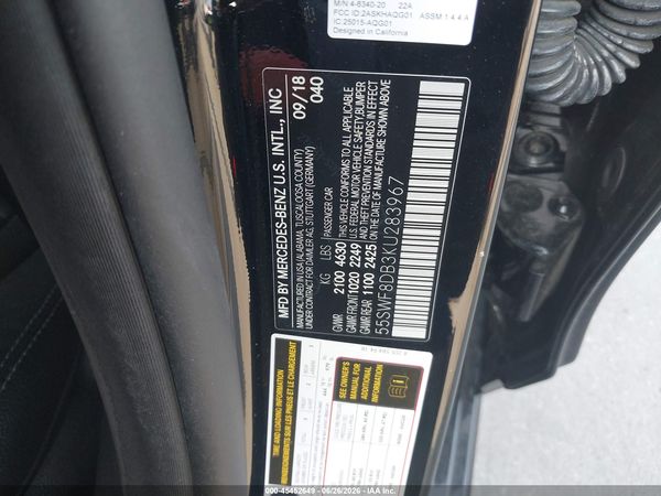 2019 MERCEDES-BENZ C 300 C300