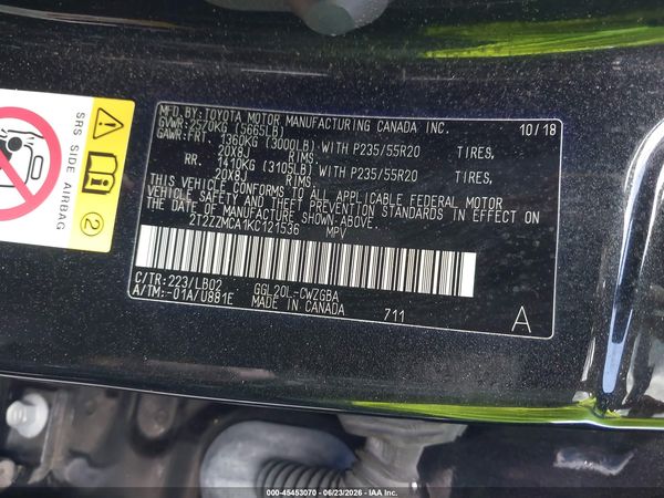 2019 LEXUS RX 350 350 Base/F Sport