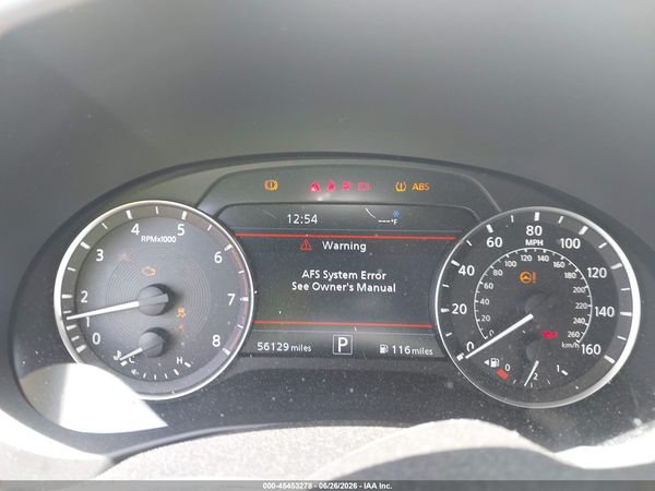 2020 INFINITI QX50 SENSORY