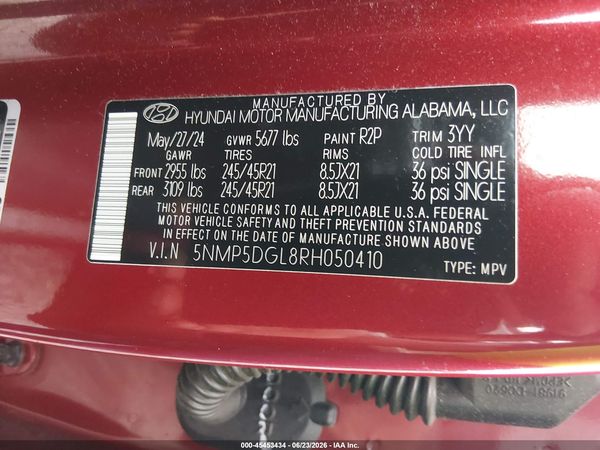 2024 HYUNDAI SANTA FE CALLIGRAPHY