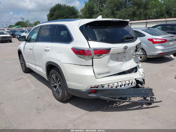 2016 TOYOTA HIGHLANDER XLE V6