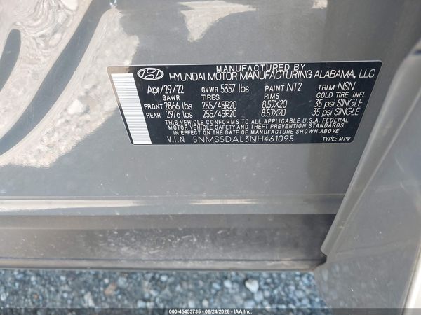 2022 HYUNDAI SANTA FE CALLIGRAPHY