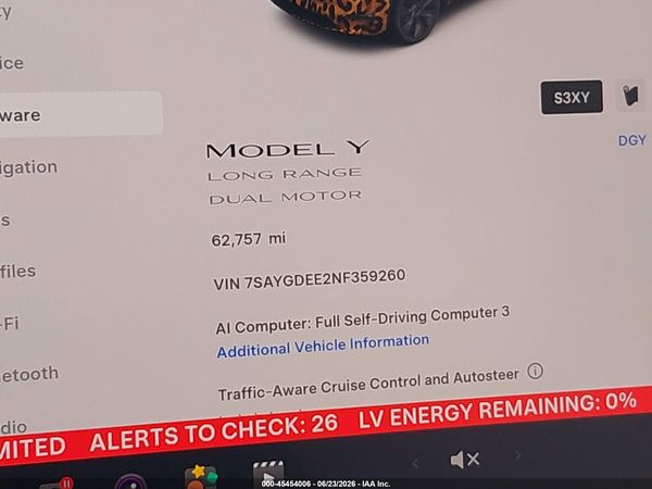 2022 TESLA MODEL Y