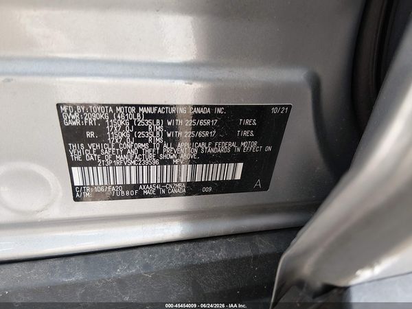 2021 TOYOTA RAV4 XLE