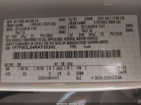 2024 FORD F-150 XLT