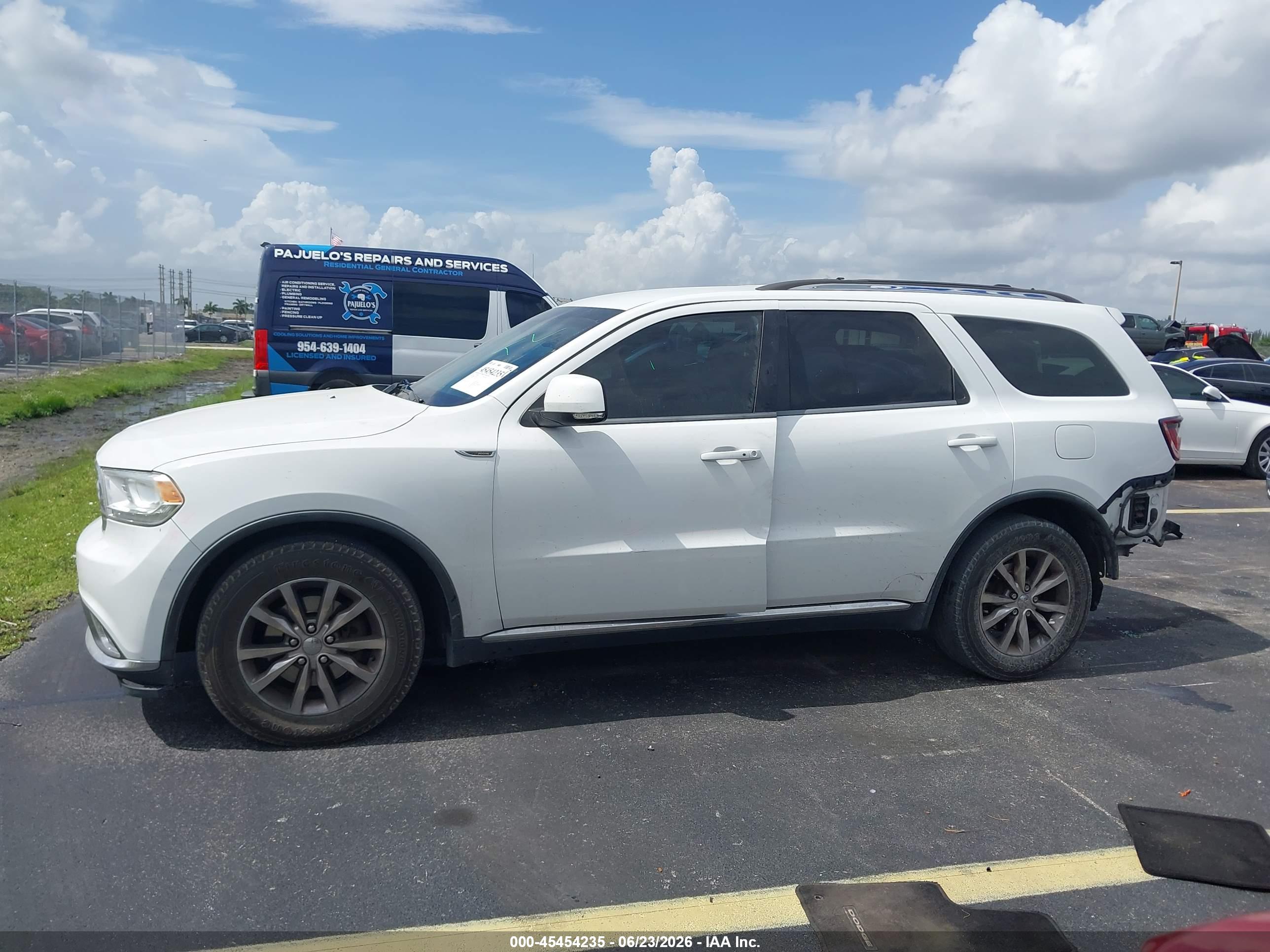 2015 DODGE DURANGO LIMITED