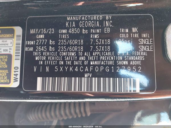 2023 KIA SPORTAGE SX