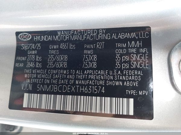2026 HYUNDAI TUCSON SEL