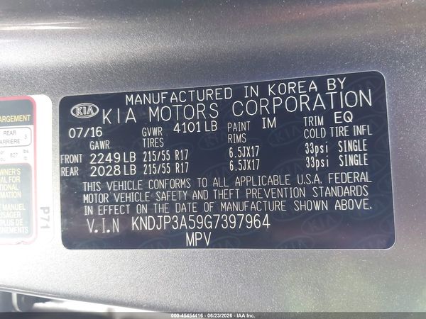 2016 KIA SOUL +