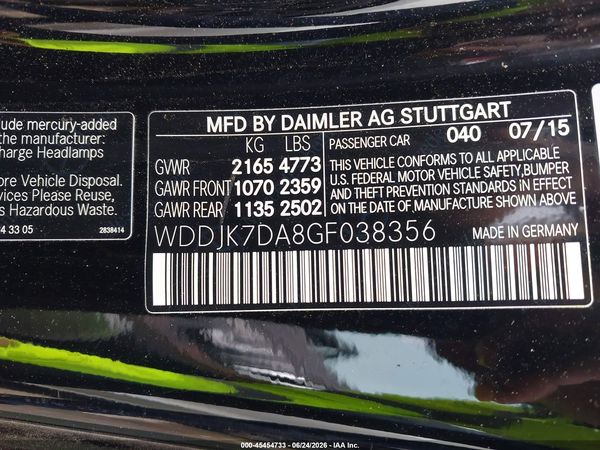 2016 MERCEDES-BENZ SL 550 SL550