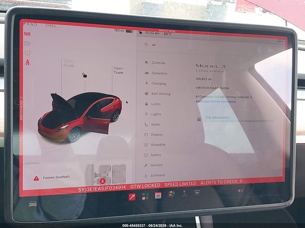 2018 TESLA MODEL 3 LONG RANGE/MID RANGE