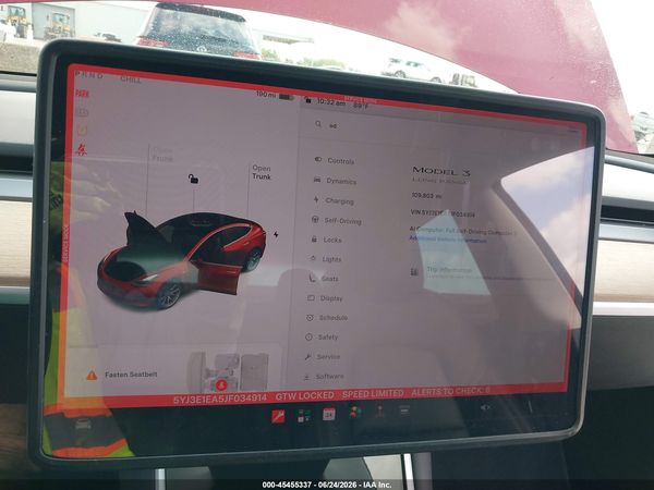 2018 TESLA MODEL 3 LONG RANGE/MID RANGE