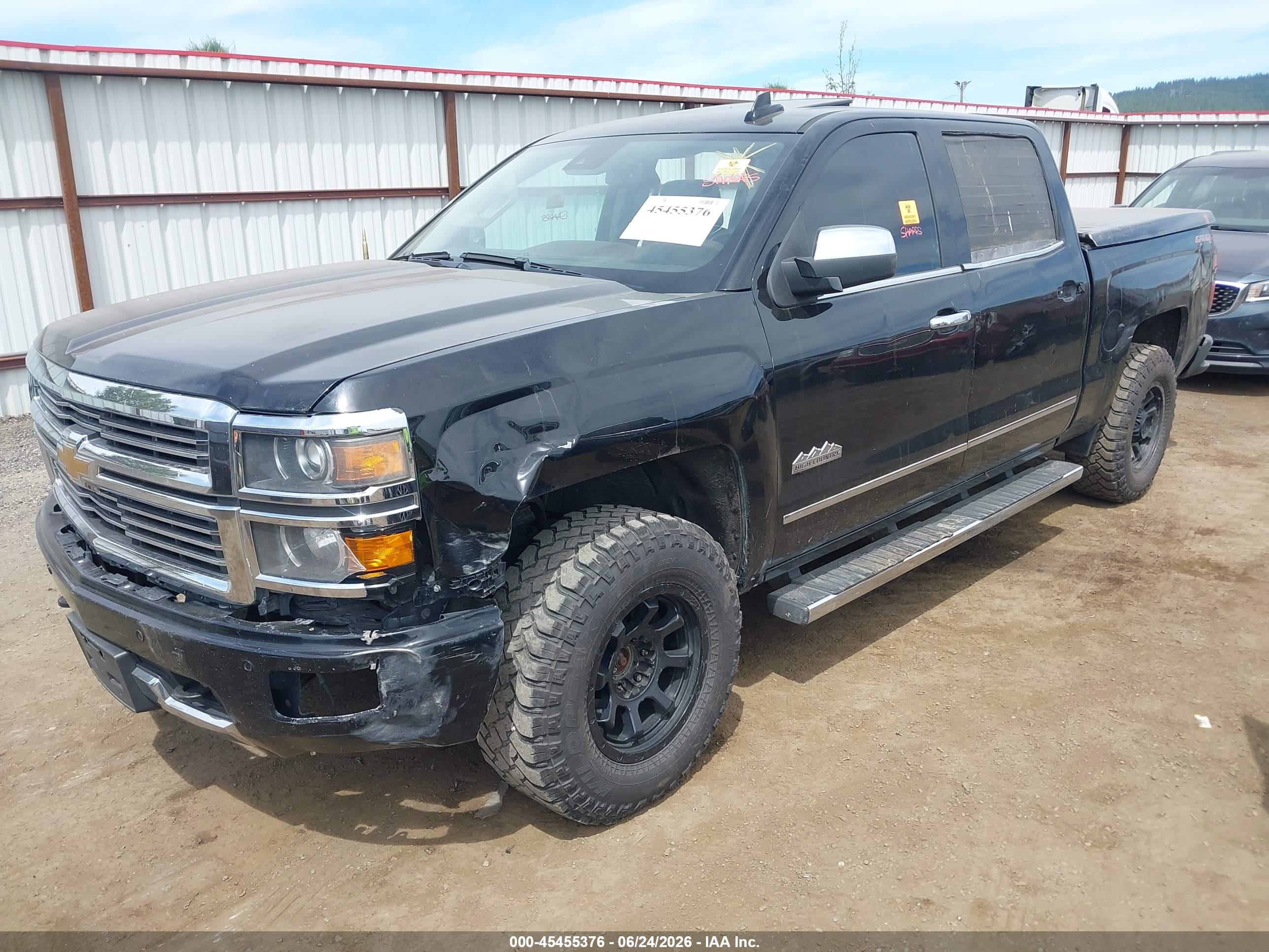 2015 CHEVROLET SILVERADO 1500 HIGH COUNTRY — I2