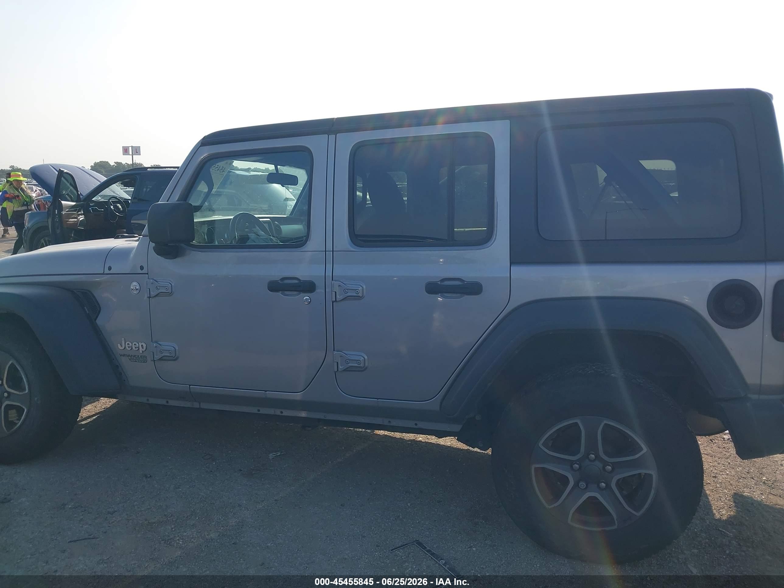 2019 JEEP WRANGLER UNLIMITED SPORT S 4X4