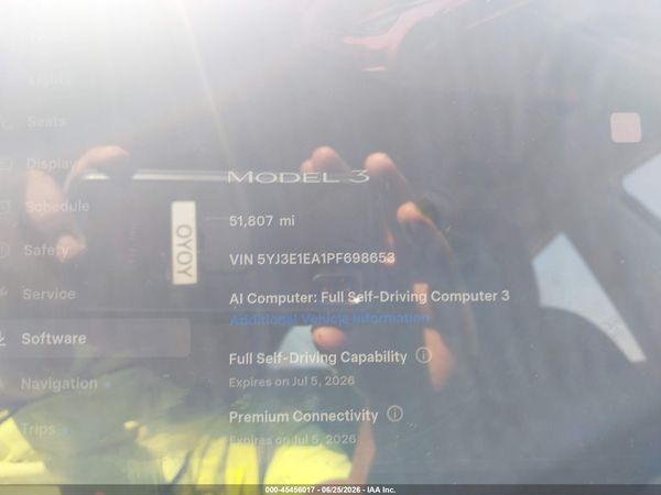 2023 TESLA MODEL 3 REAR-WHEEL DRIVE