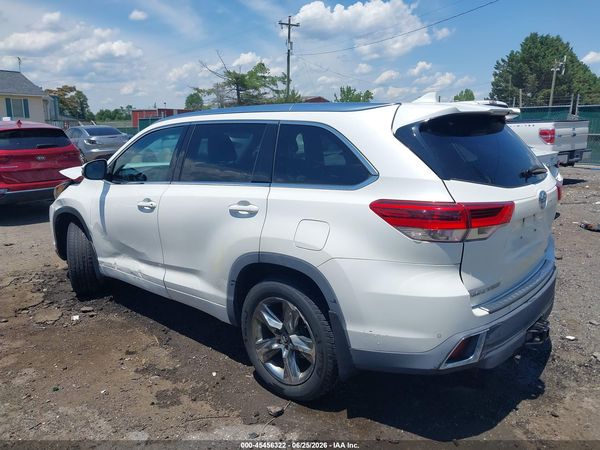 2017 TOYOTA HIGHLANDER LIMITED PLATINUM