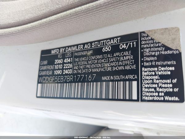 2011 MERCEDES-BENZ C 300 C300