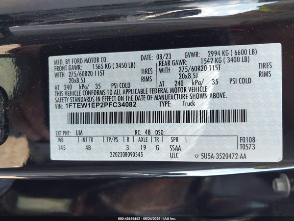2023 FORD F-150 XLT