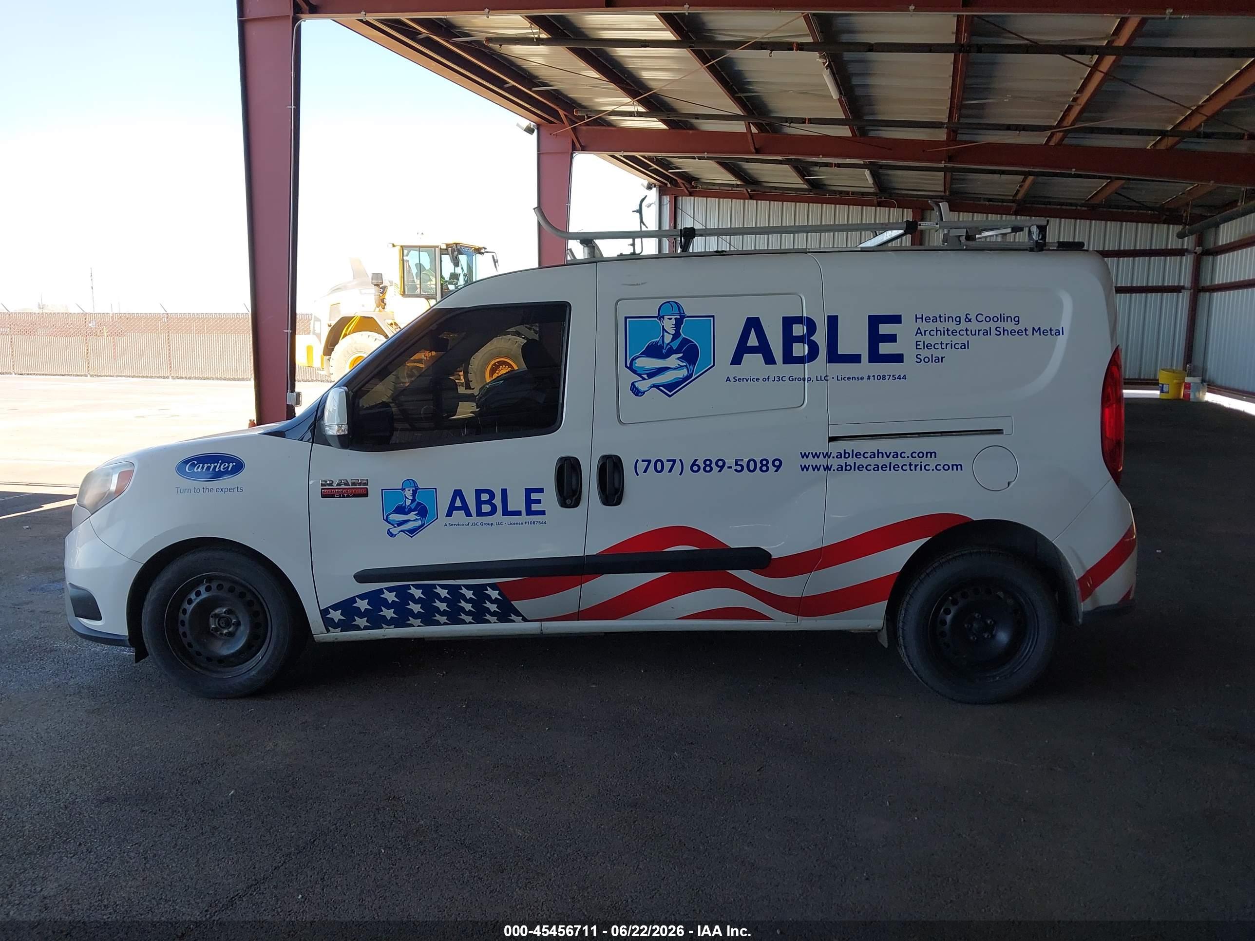 2016 RAM PROMASTER CITY TRADESMAN SLT