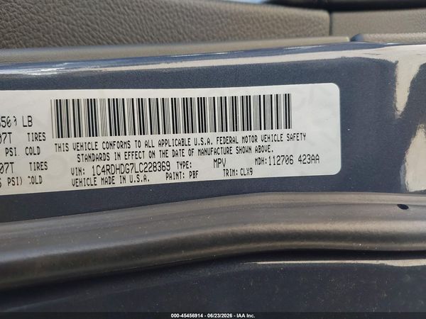 2020 DODGE DURANGO GT RWD