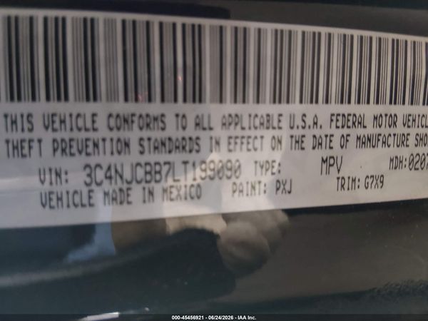 2020 JEEP COMPASS ALTITUDE FWD