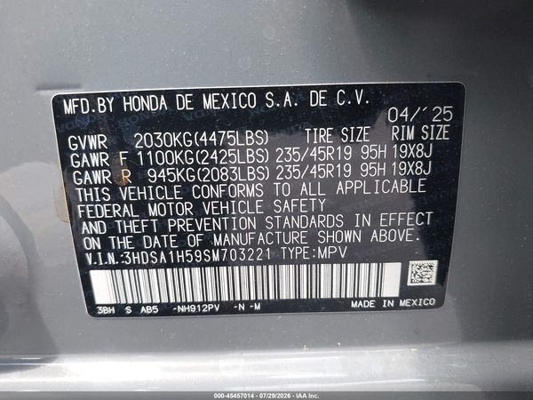 2025 ACURA ADX A-SPEC