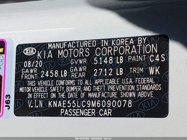 2021 KIA STINGER GT2