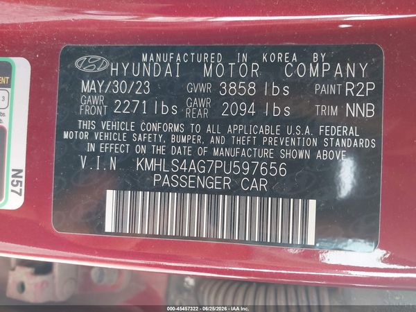 2023 HYUNDAI ELANTRA SEL
