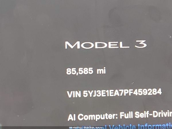 2023 TESLA MODEL 3 REAR-WHEEL DRIVE
