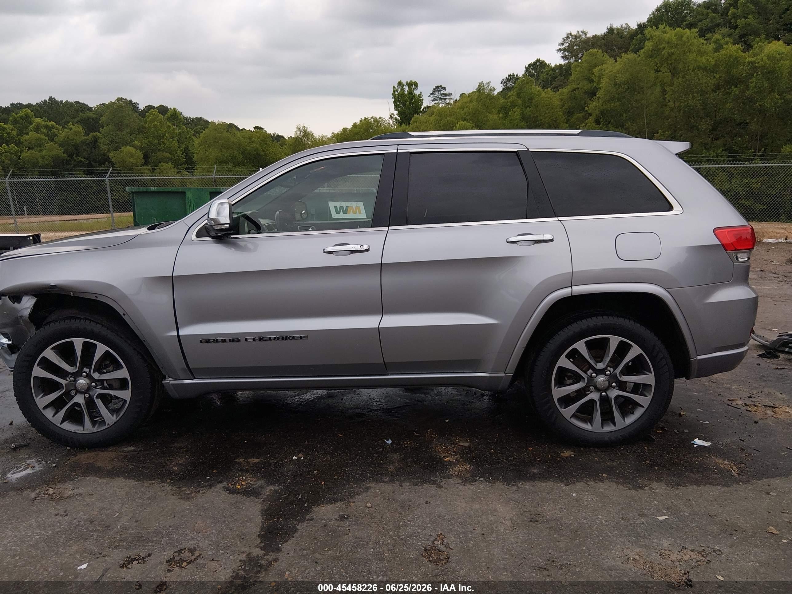 2017 JEEP GRAND CHEROKEE OVERLAND