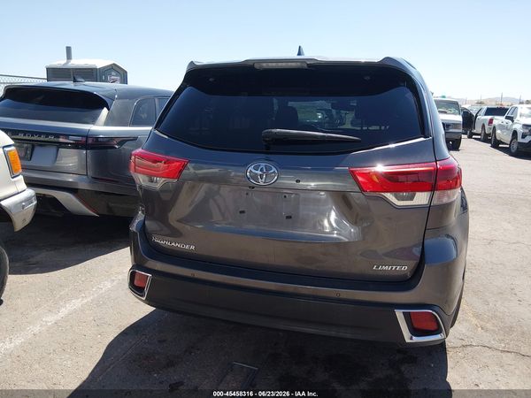 2019 TOYOTA HIGHLANDER LIMITED