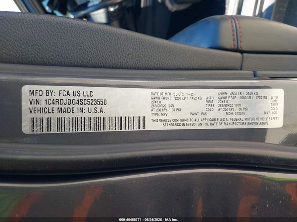 2025 DODGE DURANGO GT PLUS AWD