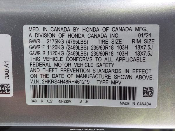 2024 HONDA CR-V EX AWD