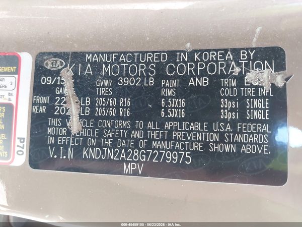 2016 KIA SOUL Plus