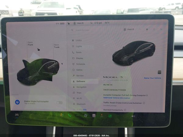 2020 TESLA MODEL 3