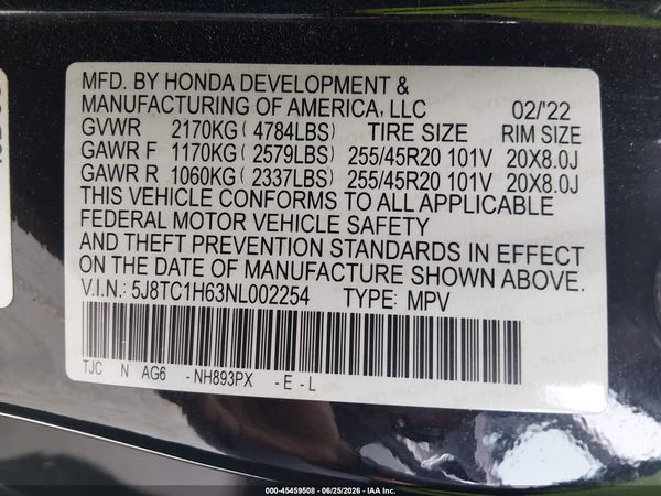 2022 ACURA RDX A-SPEC PACKAGE