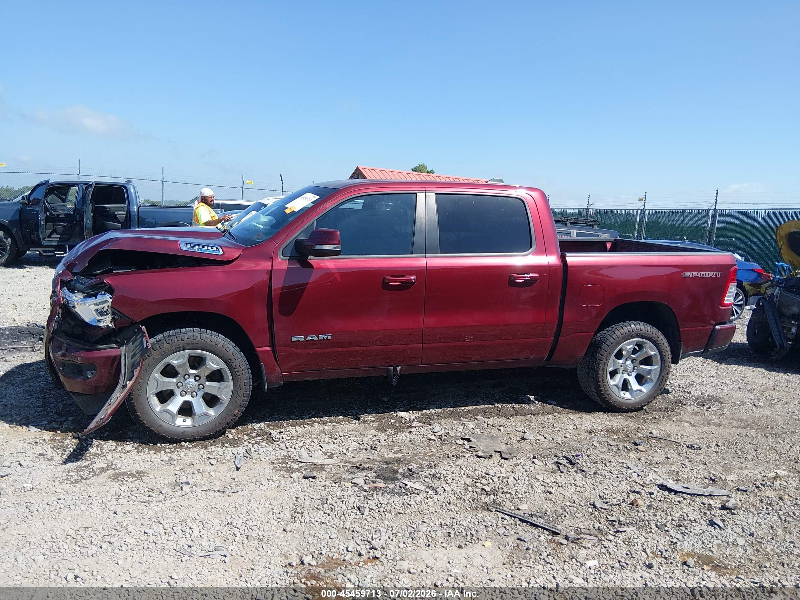 2022 RAM 1500 BIG HORN  4X4 5'7 BOX