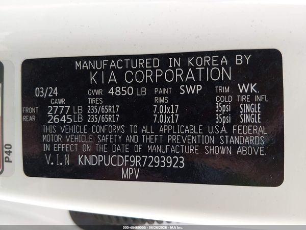 2024 KIA SPORTAGE LX