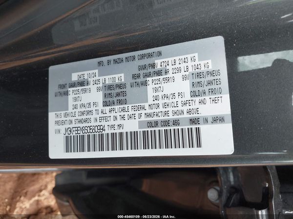 2025 MAZDA CX-5 2.5 S PREMIUM PLUS