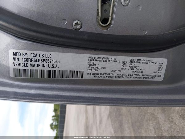 2023 RAM 1500 CLASSIC SLT  4X2 5'7 BOX