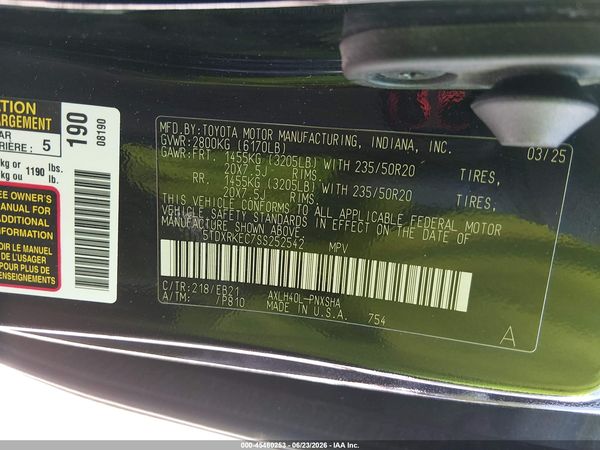 2025 TOYOTA SIENNA XSE