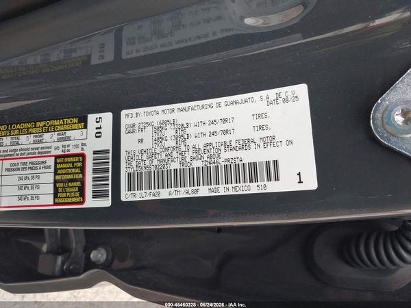 2025 TOYOTA TACOMA SR