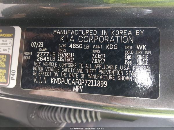 2023 KIA SPORTAGE LX